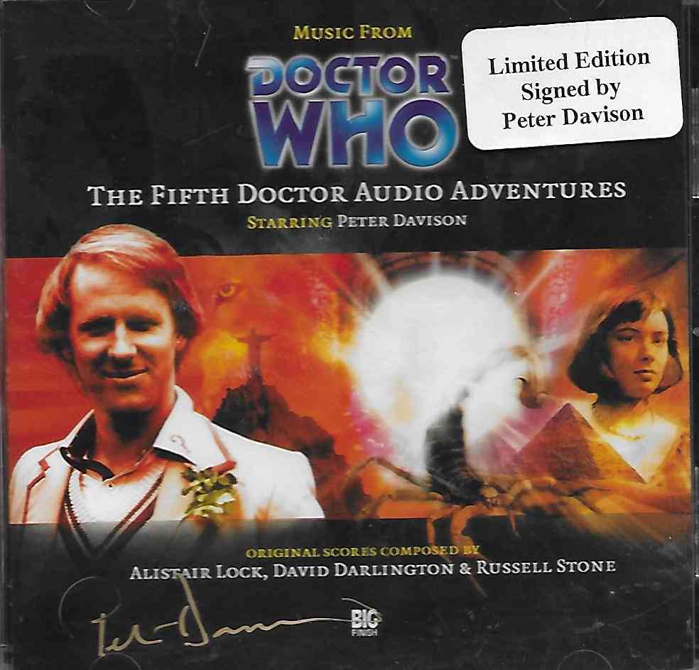 Picture of ISBN 1-903654-99-8 Doctor Who - The fifth Doctor audio adventures by artist Alistair Lock / David Darlington / Russell Stone from the BBC records and Tapes library
